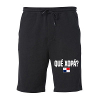 Que Xopa Panamanian Slang Panama Flag Fleece Short | Artistshot