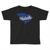 Hartsville South Carolina Sc Map Toddler T-shirt | Artistshot