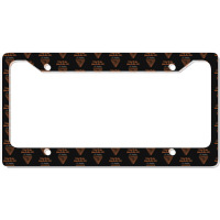 Eine Reise Durch Die Zeit - H.g. Tannhaus Dark License Plate Frame | Artistshot