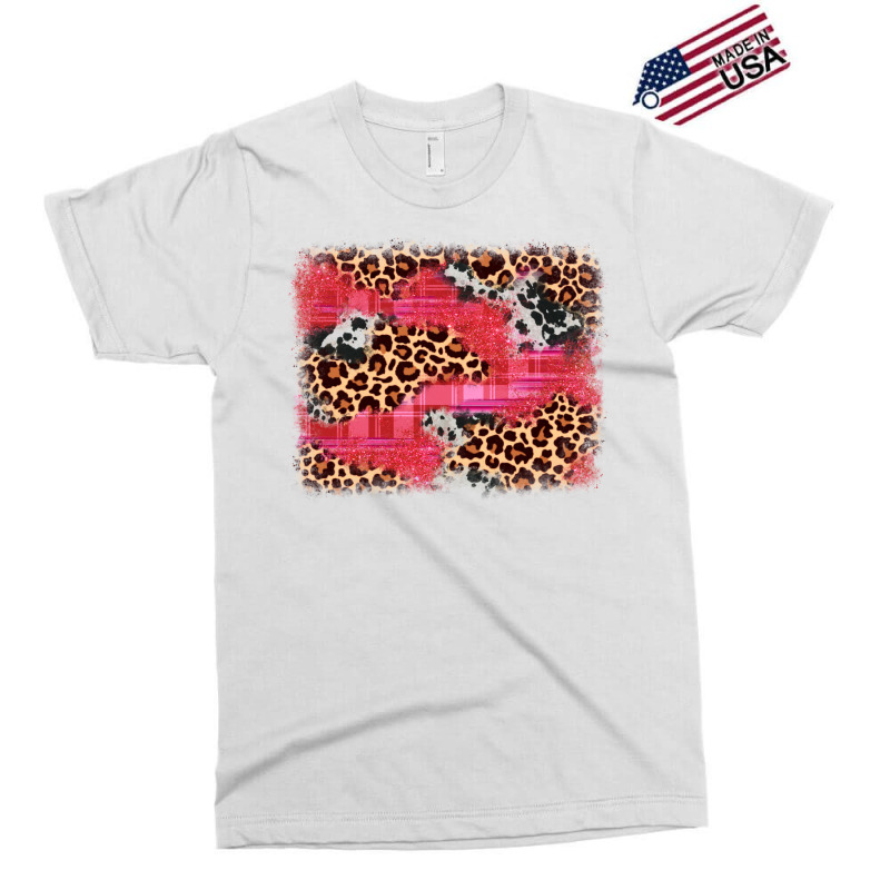 Valentine's Day Cowhide Leopard Background Exclusive T-shirt | Artistshot