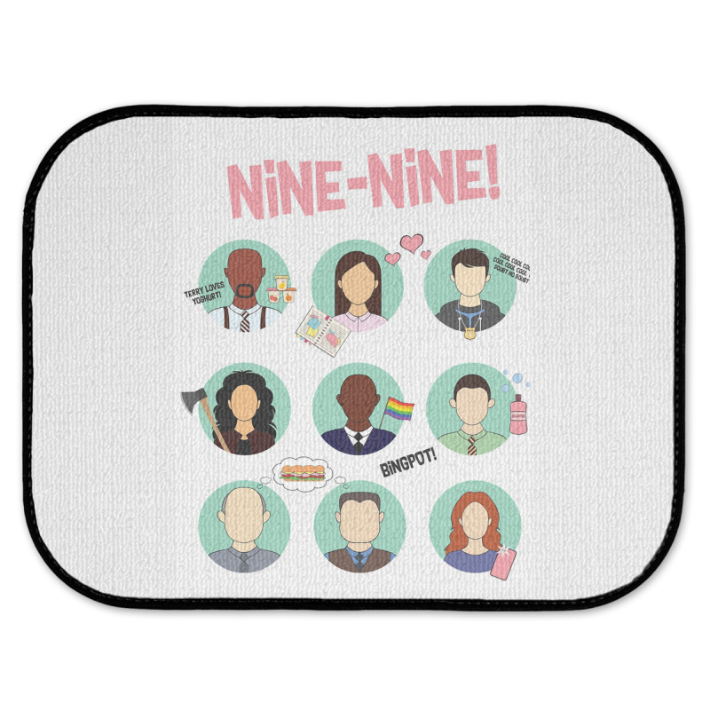 Brooklyn Nine Nine Squad Rear Car Mat | Artistshot