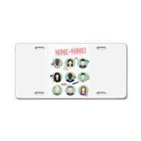 Brooklyn Nine Nine Squad License Plate | Artistshot