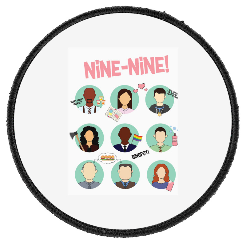 Brooklyn Nine Nine Squad Round Patch | Artistshot