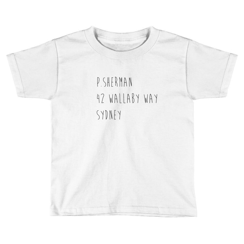 Finding Nemo Address [tw] Toddler T-shirt | Artistshot