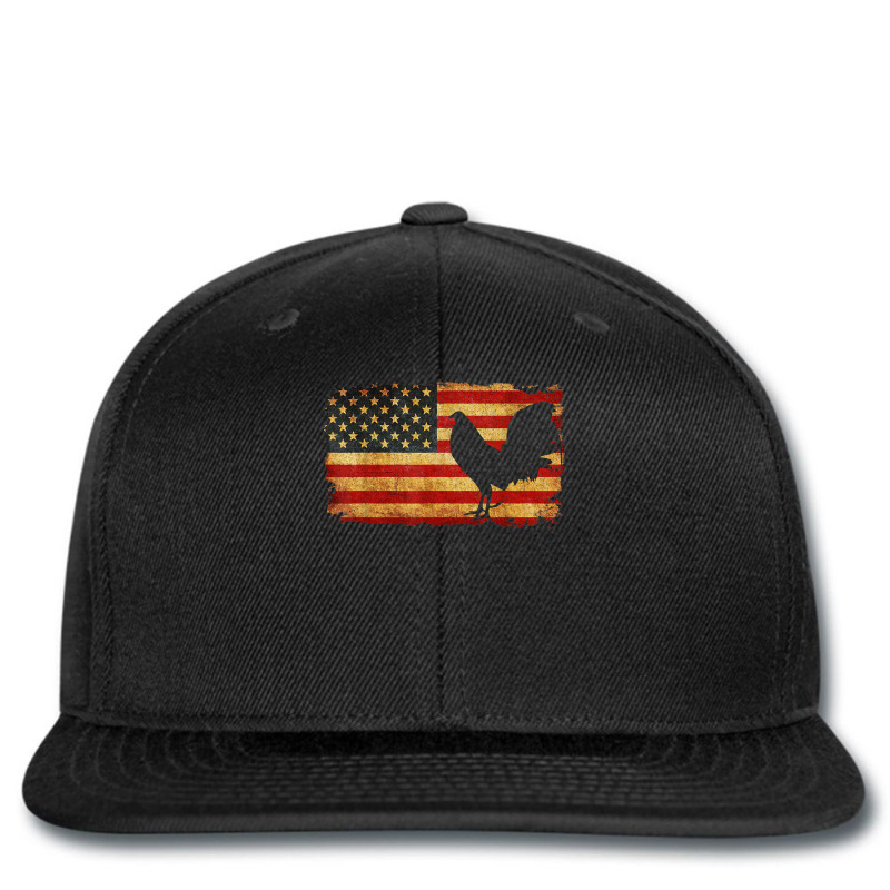 Vintage Us Flag Cock Fight Printed hat by MarthaKartchner | Artistshot