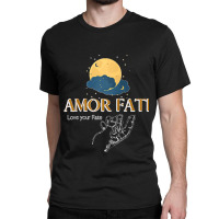 Amor Fati Friedrich Nietzsche Love Your Destiny Philosopher Raglan Bas Classic T-shirt | Artistshot