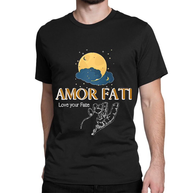 Amor Fati Friedrich Nietzsche Love Your Destiny Philosopher Raglan Bas Classic T-shirt by cm-arts | Artistshot