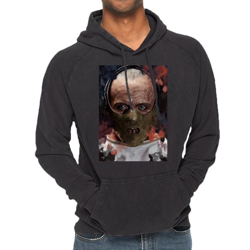 Hannibal Lecter Vintage Hoodie by Kanmosrin52 | Artistshot