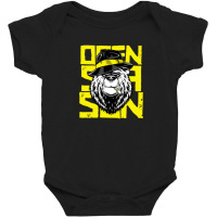 King Bear Baby Bodysuit | Artistshot