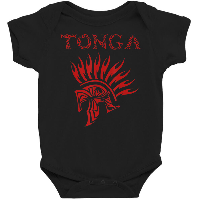 Tonga Tongan Pride Tribal Tattoo Baby Bodysuit by Min02 | Artistshot