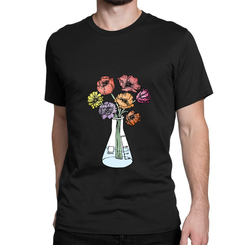 Erlenmeyer Bouquet Classic T-shirt by cm-arts | Artistshot