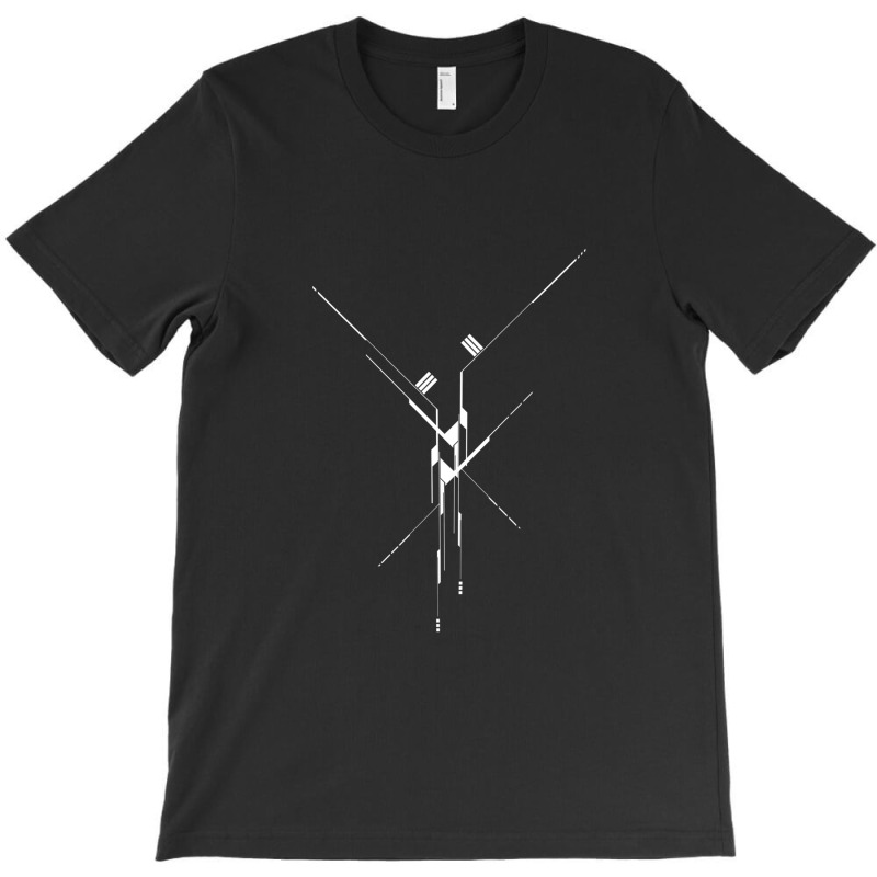 Futuristic Geometric Lines T-Shirt by cm-arts | Artistshot