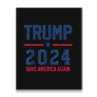 Trump 2024   Save America Again   Pro Trump Metal Print Vertical | Artistshot