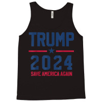 Trump 2024   Save America Again   Pro Trump Tank Top | Artistshot