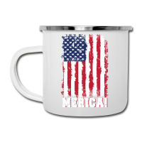 American Flag, American Flag Vintage, American Flag Art, American Flag Camper Cup | Artistshot