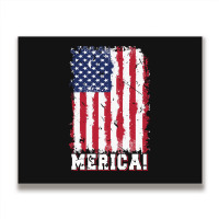 American Flag, American Flag Vintage, American Flag Art, American Flag Metal Print Horizontal | Artistshot