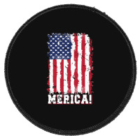 American Flag, American Flag Vintage, American Flag Art, American Flag Round Patch | Artistshot