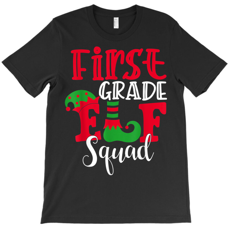 Elf Squad Fifth Grade Christmas Teacher Top Elf Squad Xmas T-shirt | Artistshot