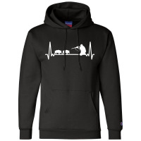 Hunter Boar Heartbeat Champion Hoodie | Artistshot