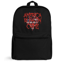 America Runs On Crime , America Runs On Crime Art, America Runs On Cri Backpack | Artistshot