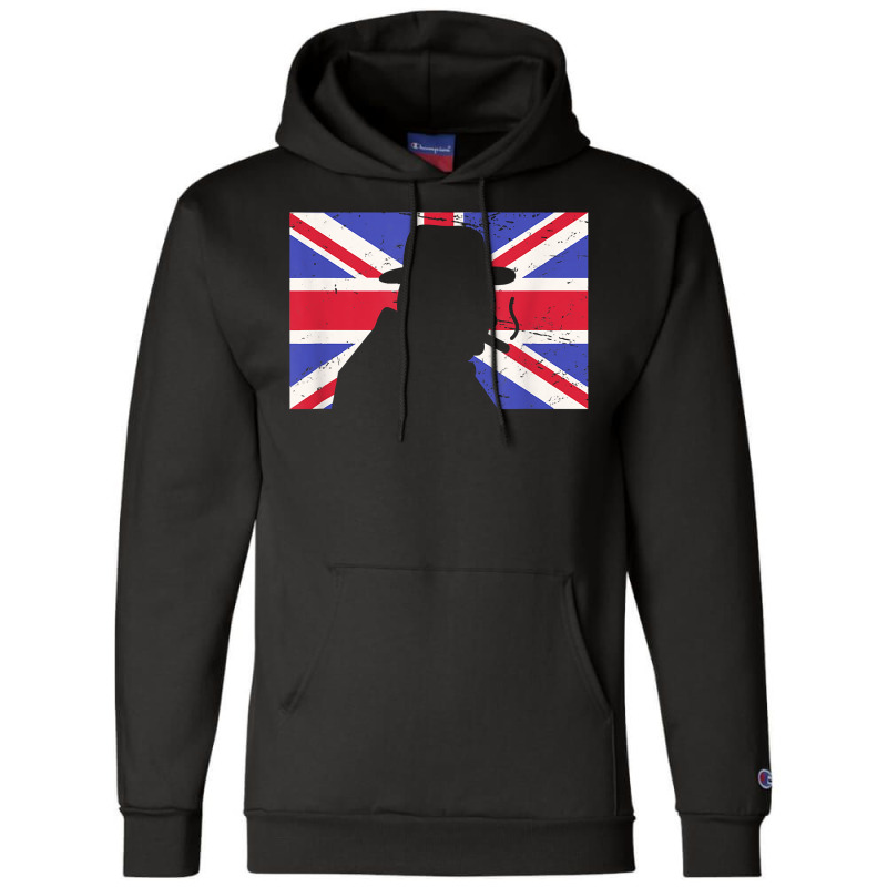 Winston Churchill Wwii Battle Of Britain Uk Flag Champion Hoodie | Artistshot