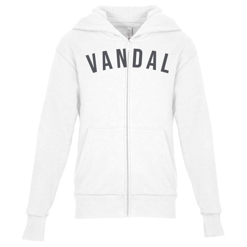 Vandal By Kid Vandal Pullover Hoodie Youth Zipper Hoodie | Artistshot