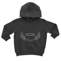 Angel With Wings Bling Rhinestone Diamante Embellished Tank Top Toddler Hoodie | Artistshot