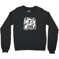 Father And Son Best Friends For Life Fist Bump Crewneck Sweatshirt | Artistshot