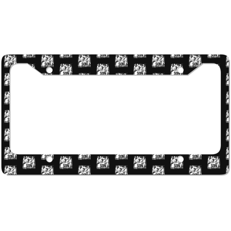 Father And Son Best Friends For Life Fist Bump License Plate Frame | Artistshot