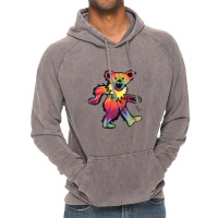 Bear Grateful Vintage Hoodie | Artistshot