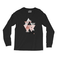 Geometric Compilation In Rose Gold And Blush Pink Long Sleeve Shirts | Artistshot