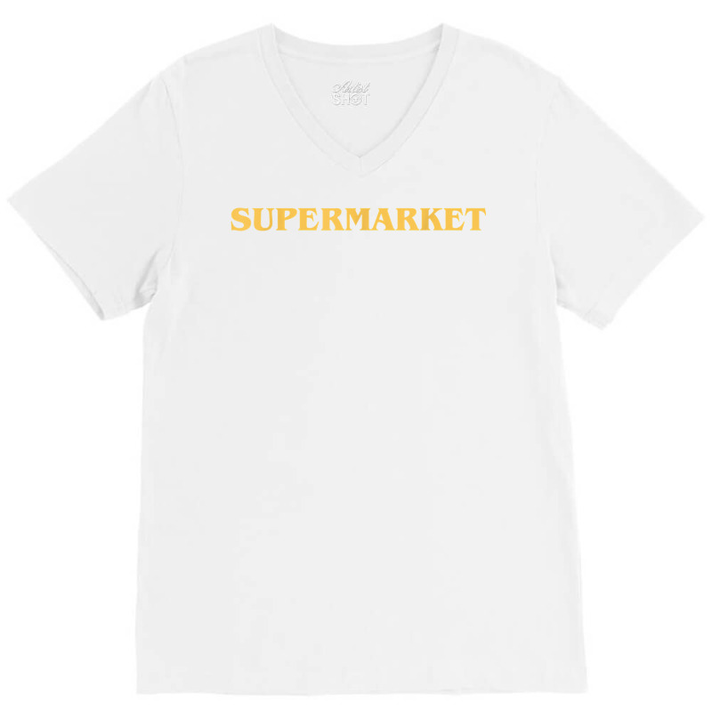 Supermarket Logic T Shirt  Fitted T Shirt V-Neck Tee by cm-arts | Artistshot