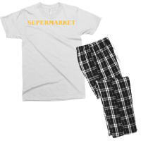 Supermarket Logic T Shirt  Fitted T Shirt Men's T-shirt Pajama Set | Artistshot