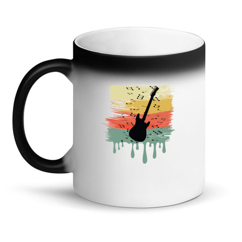 Bass Guitar Vintage Dripping Magic Mug | Artistshot