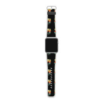 Bass Guitar Vintage Dripping Apple Watch Band | Artistshot