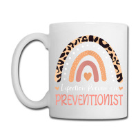 Infection Prevention Preventionist Leopard Rainbow T Shirt Coffee Mug | Artistshot