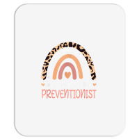 Infection Prevention Preventionist Leopard Rainbow T Shirt Mousepad | Artistshot