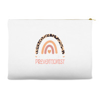 Infection Prevention Preventionist Leopard Rainbow T Shirt Accessory Pouches | Artistshot