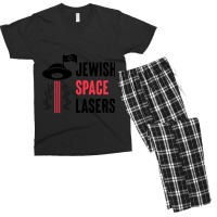 Funny Jewish Space Lasers Gift Men's T-shirt Pajama Set | Artistshot