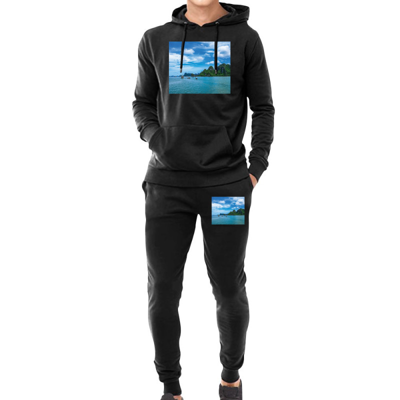 Ha Long Bay Vietnam Bluesky Trave Hoodie & Jogger Set | Artistshot