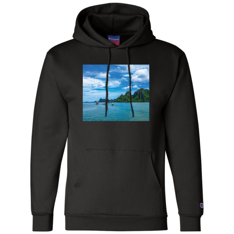 Ha Long Bay Vietnam Bluesky Trave Champion Hoodie | Artistshot