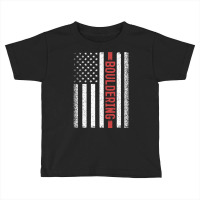 Bouldering American Flag, Bouldering American Flag Art, Bouldering Ame Toddler T-shirt | Artistshot