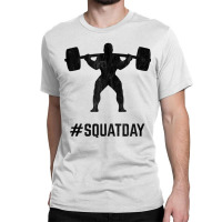 Cool Lifting Squat Squatting Vintage Gym Motivation Tank Top Classic T-shirt | Artistshot