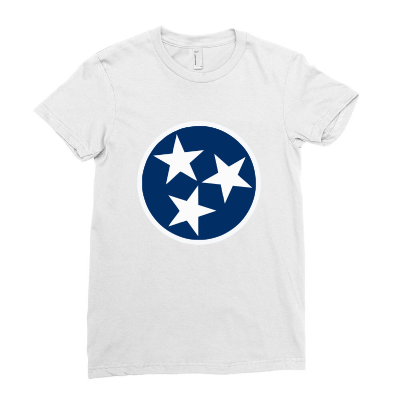 State Of Tennessee Ladies Fitted T-Shirt by cm-arts | Artistshot