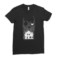 House Of Death, House Of Death Vintage, House Of Death Art, House Of D Ladies Fitted T-shirt | Artistshot