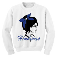 Honduras Girl Honduran Mujer Hondureña Flag T Shirt Youth Sweatshirt | Artistshot