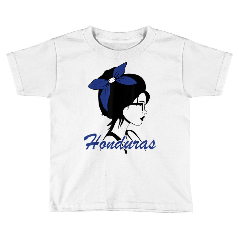 Honduras Girl Honduran Mujer Hondureña Flag T Shirt Toddler T-shirt by cm-arts | Artistshot