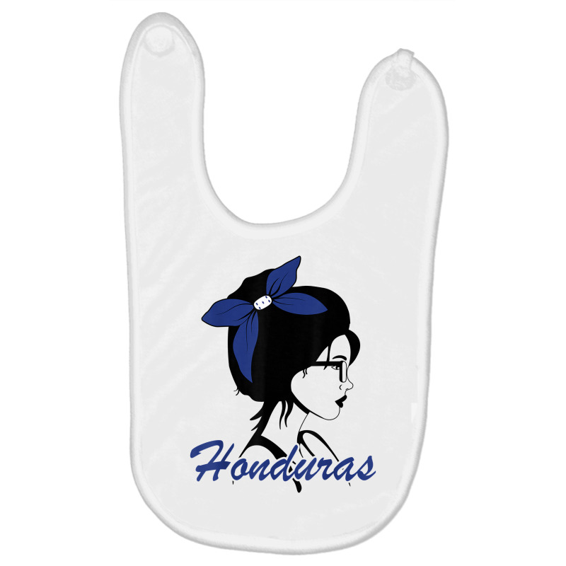 Honduras Girl Honduran Mujer Hondureña Flag T Shirt Baby Bibs by cm-arts | Artistshot