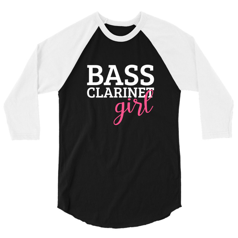 Bass Clarinet Girl1 3/4 Sleeve Shirt | Artistshot