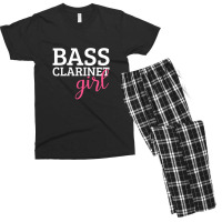 Bass Clarinet Girl1 Men's T-shirt Pajama Set | Artistshot